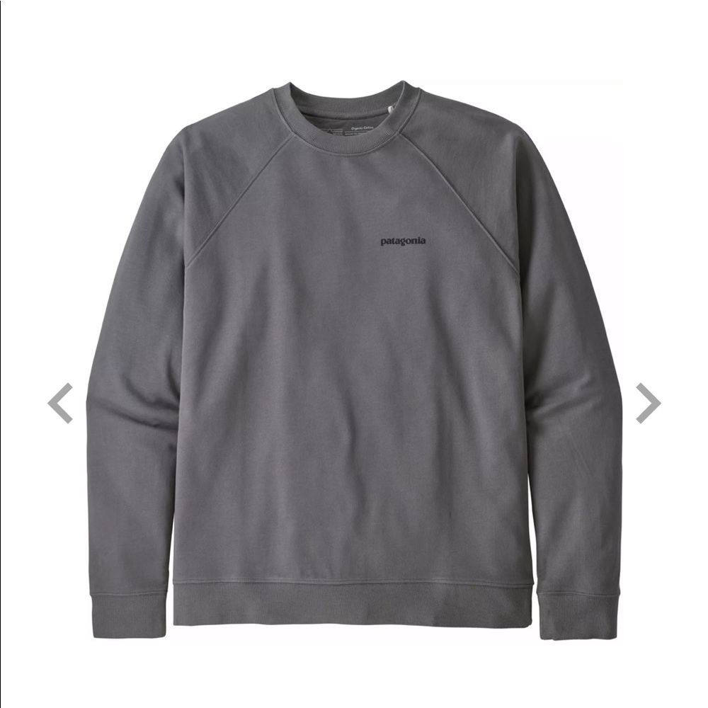 Patagonia+ Men's P-6 Logo Organic Crew Sweatshirt